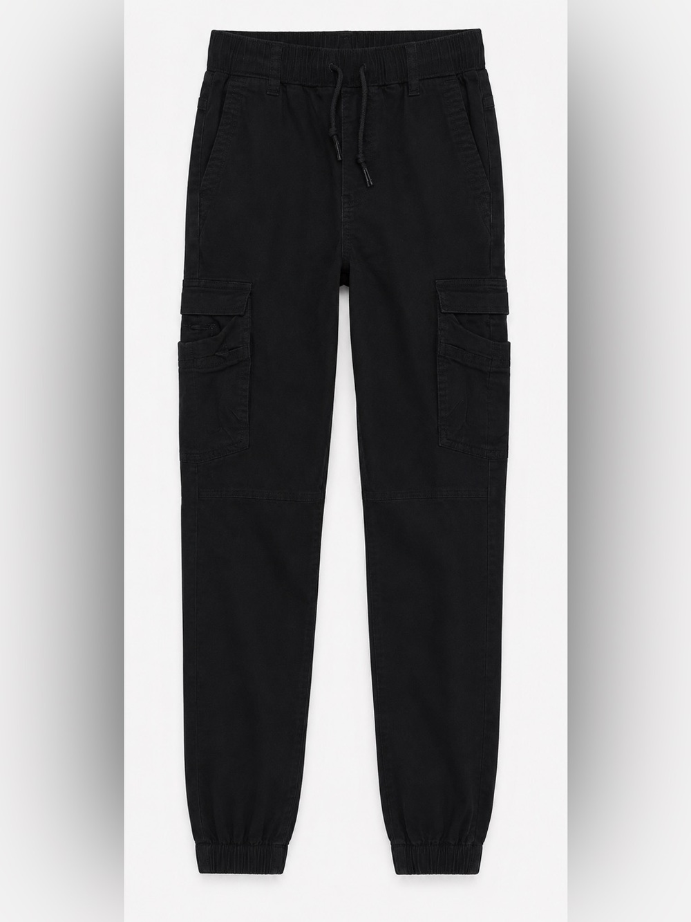 Wrangler Black Cargo Joggers